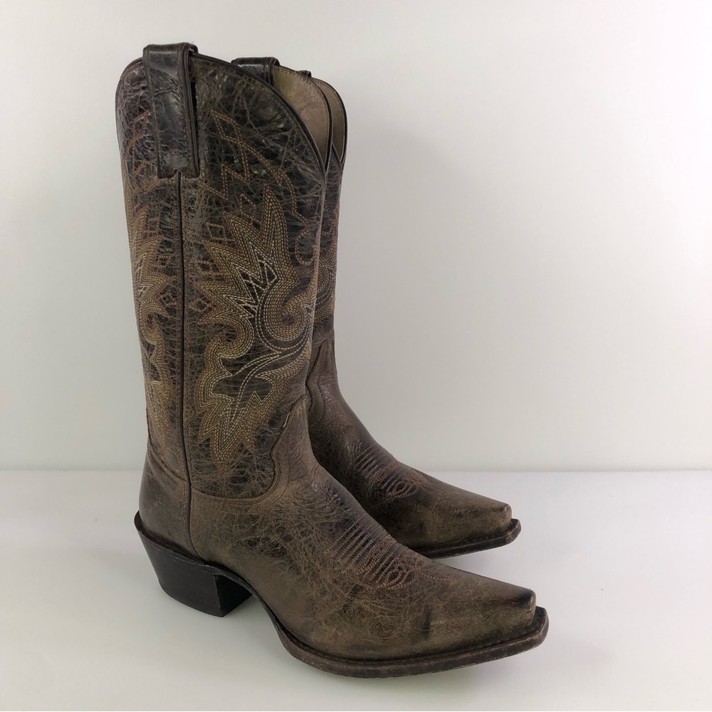 Double H Brown Cowboy Boots
